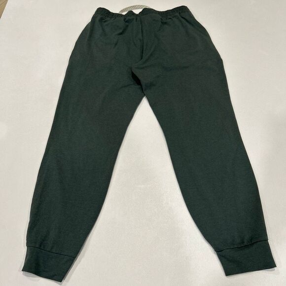 Vuori Performance Joggers Size XS Dark Green Recycled Fabric Lounge Pant - Picture 2 of 6